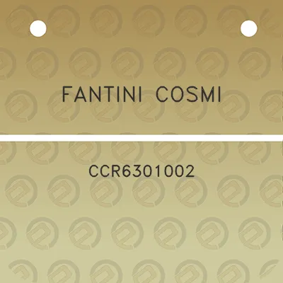 fantini-cosmi-ccr6301002