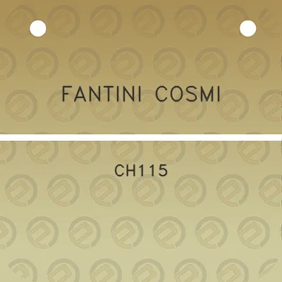 fantini-cosmi-ch115