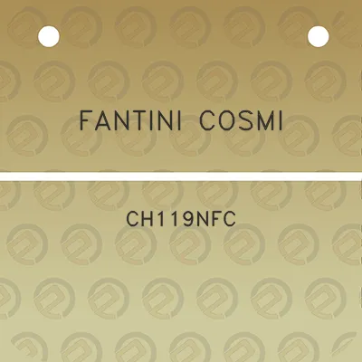 fantini-cosmi-ch119nfc