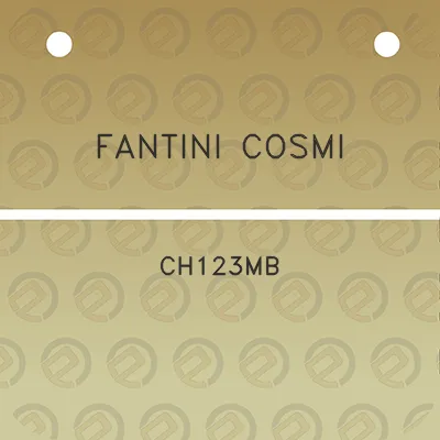 fantini-cosmi-ch123mb