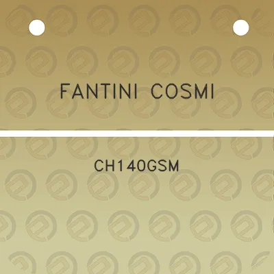 fantini-cosmi-ch140gsm