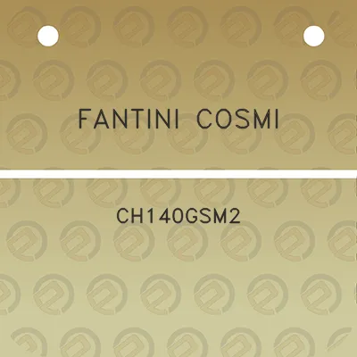 fantini-cosmi-ch140gsm2