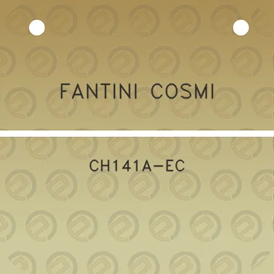 fantini-cosmi-ch141a-ec