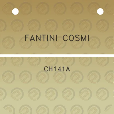 fantini-cosmi-ch141a