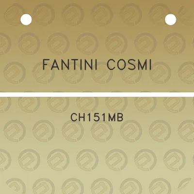 fantini-cosmi-ch151mb