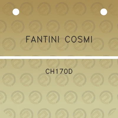 fantini-cosmi-ch170d