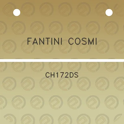 fantini-cosmi-ch172ds