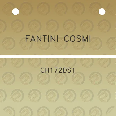 fantini-cosmi-ch172ds1