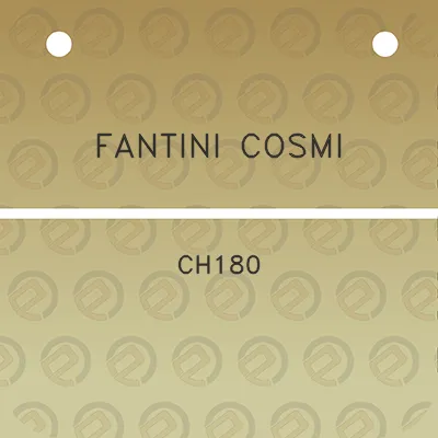 fantini-cosmi-ch180