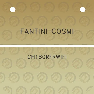 fantini-cosmi-ch180rfrwifi