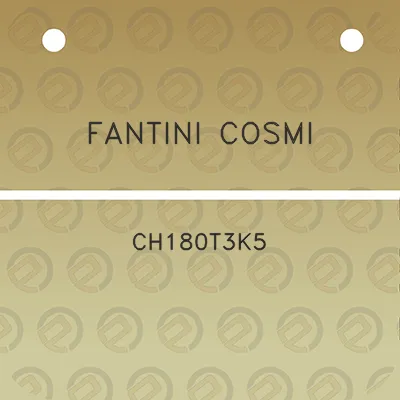 fantini-cosmi-ch180t3k5