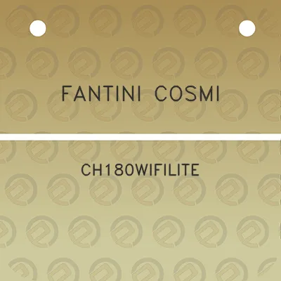 fantini-cosmi-ch180wifilite