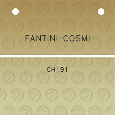 fantini-cosmi-ch191