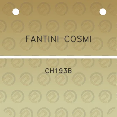 fantini-cosmi-ch193b