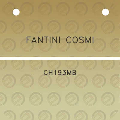 fantini-cosmi-ch193mb