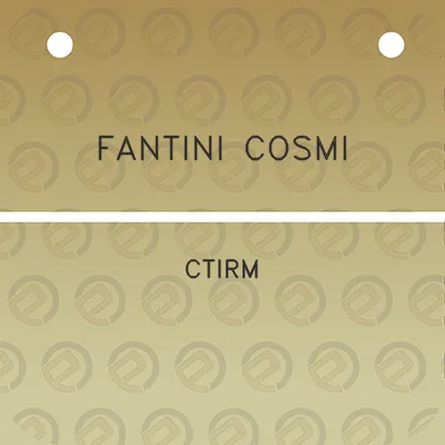 fantini-cosmi-ctirm