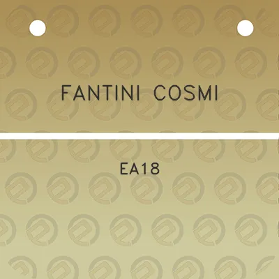 fantini-cosmi-ea18