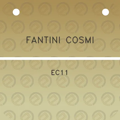 fantini-cosmi-ec11