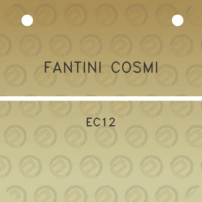 fantini-cosmi-ec12