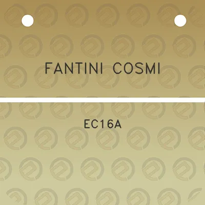 fantini-cosmi-ec16a