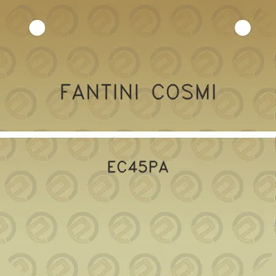 fantini-cosmi-ec45pa