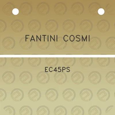 fantini-cosmi-ec45ps