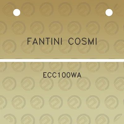 fantini-cosmi-ecc100wa