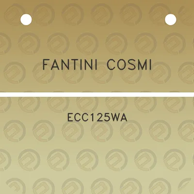 fantini-cosmi-ecc125wa