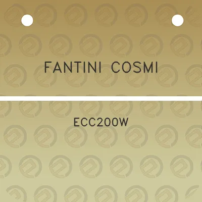 fantini-cosmi-ecc200w