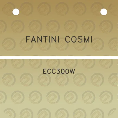 fantini-cosmi-ecc300w