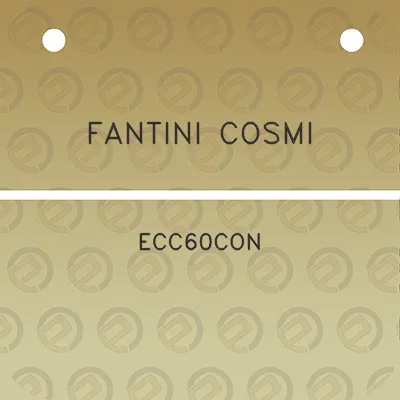 fantini-cosmi-ecc60con