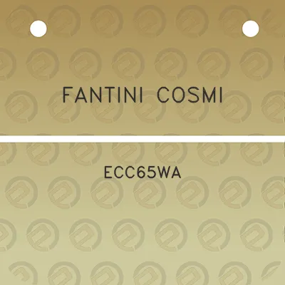 fantini-cosmi-ecc65wa