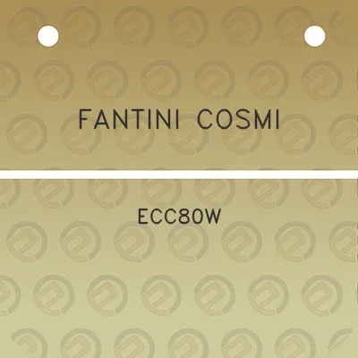 fantini-cosmi-ecc80w