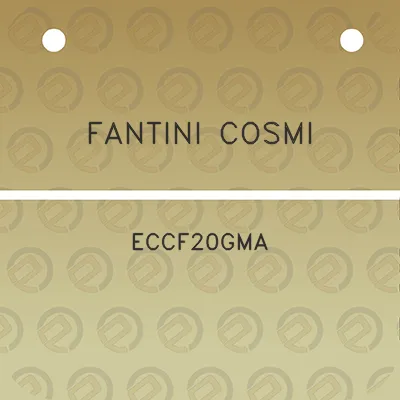 fantini-cosmi-eccf20gma