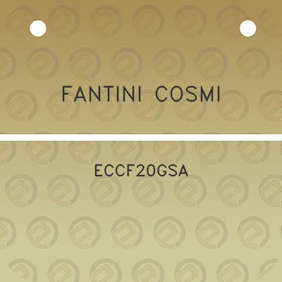 fantini-cosmi-eccf20gsa