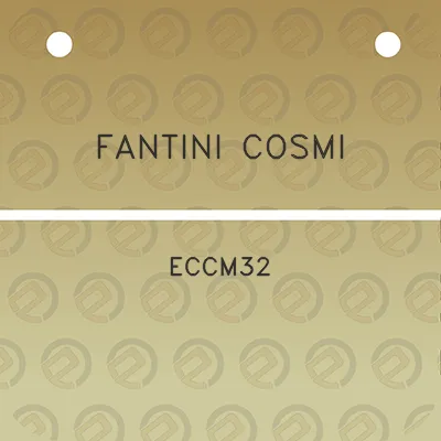 fantini-cosmi-eccm32