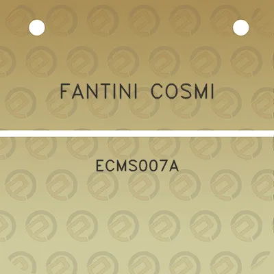 fantini-cosmi-ecms007a