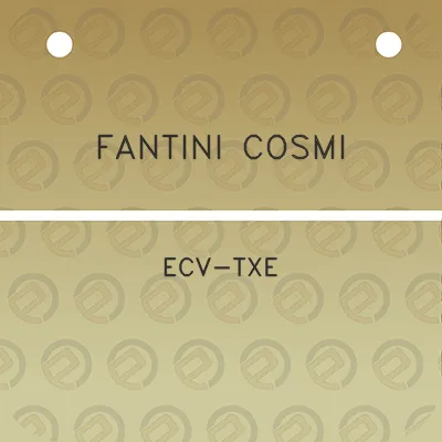 fantini-cosmi-ecv-txe