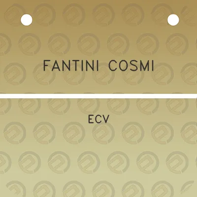 fantini-cosmi-ecv