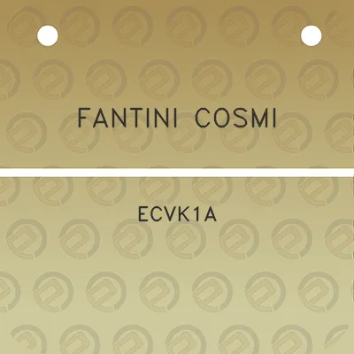 fantini-cosmi-ecvk1a