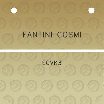 fantini-cosmi-ecvk3