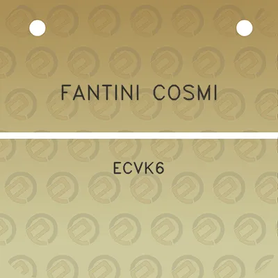 fantini-cosmi-ecvk6