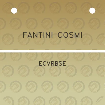 fantini-cosmi-ecvrbse