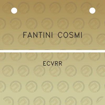 fantini-cosmi-ecvrr