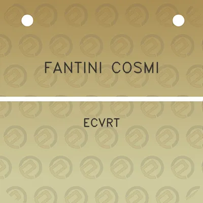 fantini-cosmi-ecvrt