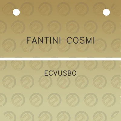 fantini-cosmi-ecvusbo