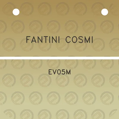 fantini-cosmi-ev05m