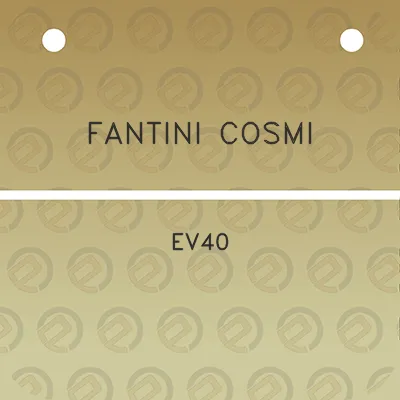 fantini-cosmi-ev40