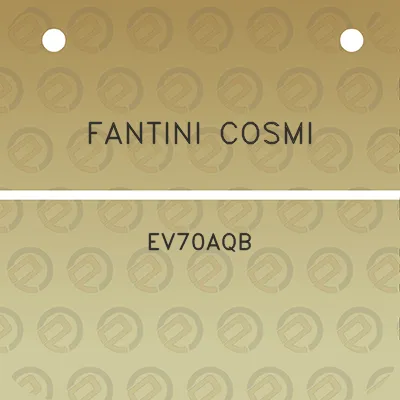 fantini-cosmi-ev70aqb