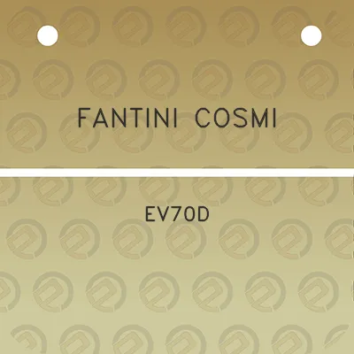 fantini-cosmi-ev70d